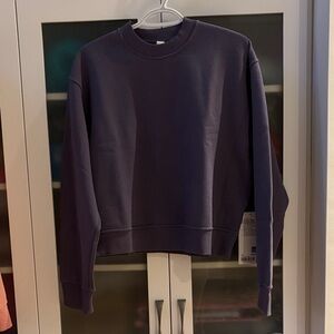 Lululemon Steady State Oversized Crew SZ XS Grape Mist NWT💜💜💜